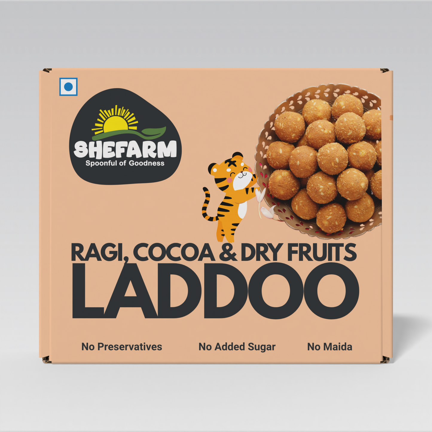 Ragi, Cocoa & Dry Fruits Laddoo