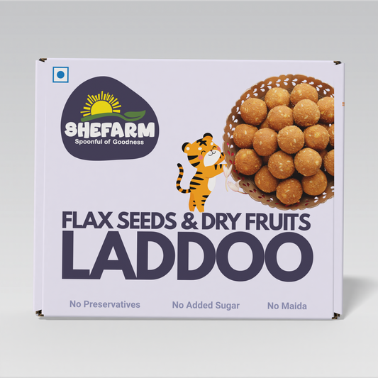 Flax Seeds & Dry Fruits Laddoo