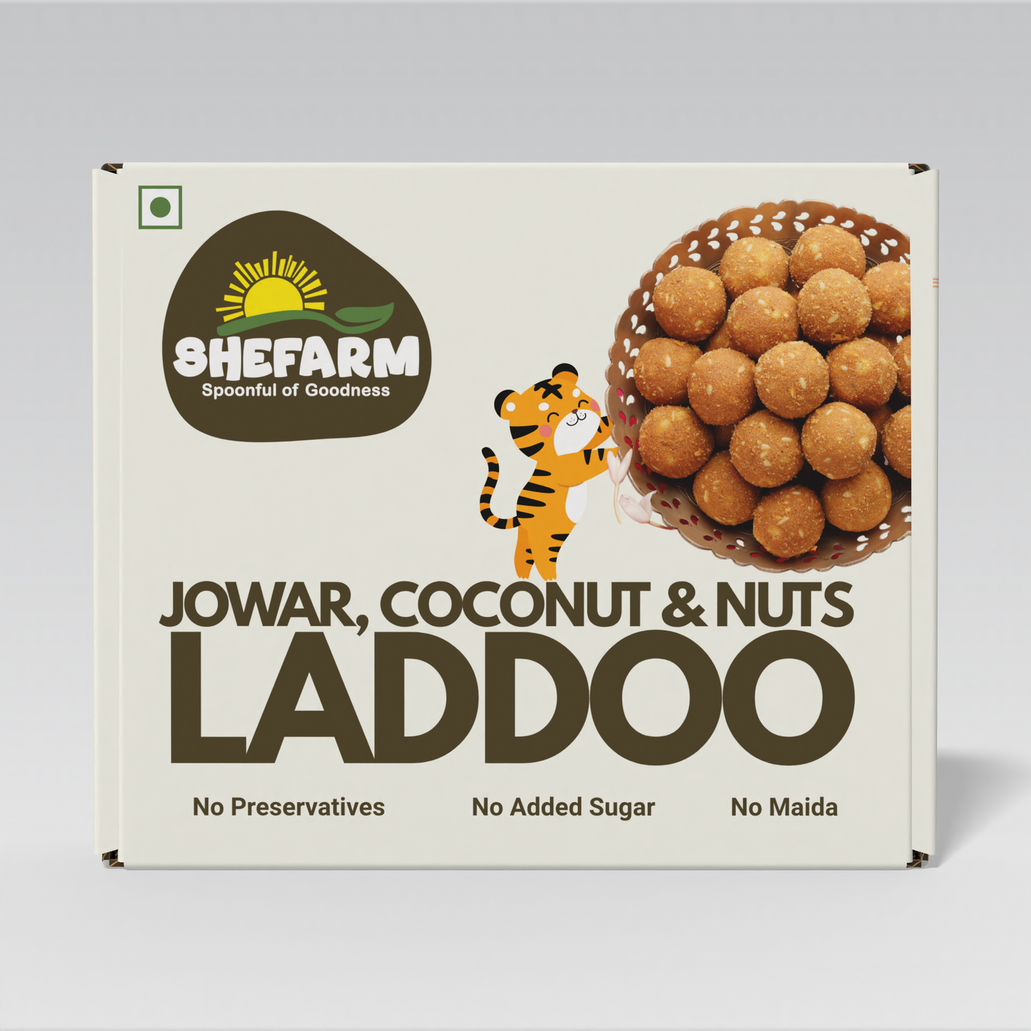 Jowar, Coconut & Nuts Laddoo